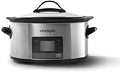 Digital Control Crock-Pot MyTime 6 Quart Programmable Slow Cooker S08D - Programmable Slow Cooker with Oval Ceramic Pot - Default Title
