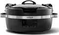 Large Capacity Crock-Pot Thermoshield 6 Quart Slow Cooker with Carry Handles S12S - Large Capacity Electric Stew Pot & Slow Cooker - Default Title