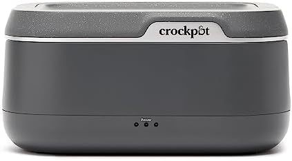 Self-Heating Crock-Pot Portable Electric Lunch Box Food Warmer 28oz S14W - Portable Electric Lunch Box Food Warmer - Default Title
