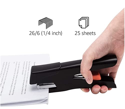 Eco-Friendly Basics Effortless Handheld Plier Stapler, 25 Sheet Capacity, Heavy Duty, Collection