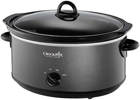 Programmable Crock-Pot 7 Quart Slow Cooker – Charcoal S09Q - Digital Crock Pot Slow Cooker for Family Meals - Default Title