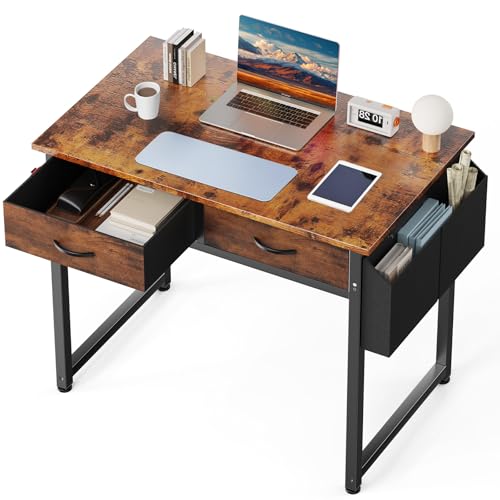 DUMOS 32" Home Office Computer Desk with Essentials