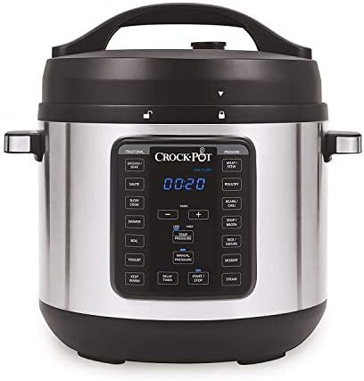 Multi-Functional Electric Crock-Pot 8 Quart Express Crock Multi-Use Pressure Cooker S05K - Smart Multi-Functional Electric Pressure Cooker - Default Title