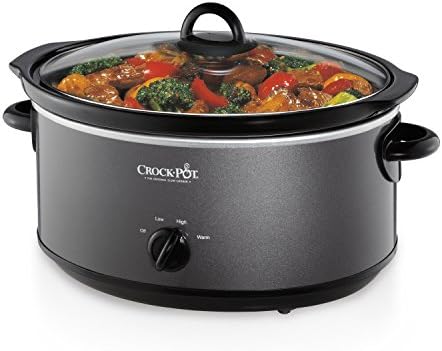 Programmable Crock-Pot 7 Quart Slow Cooker – Charcoal S09Q - Digital Crock Pot Slow Cooker for Family Meals Detail