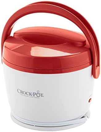 Rapid Heating Crock-Pot Portable Lunch Food Warmer – Red S04M - Leak-Proof Heated Bento Box Lunch Warmer Detail