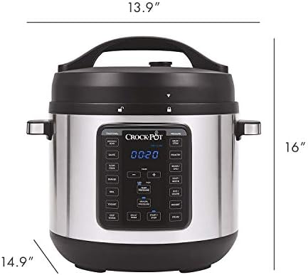 Multi-Functional Electric Crock-Pot 8 Quart Express Crock Multi-Use Pressure Cooker S05K - Smart Multi-Functional Electric Pressure Cooker Detail