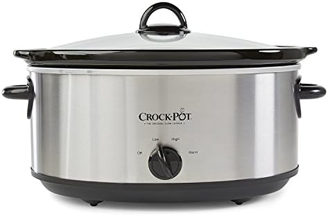 Large Capacity Crock-Pot 7 Quart Oval Manual Slow Cooker – Stainless Steel S29K - Digital Crock Pot Slow Cooker for Family Meals Detail