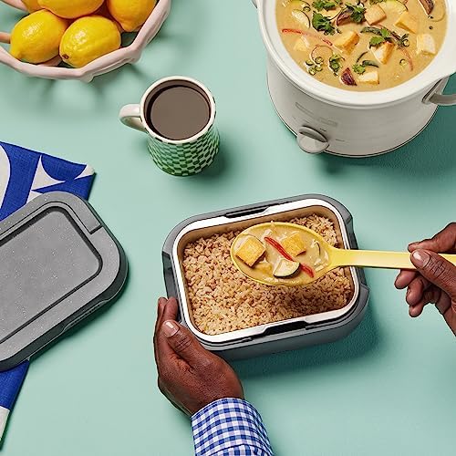 Self-Heating Crock-Pot Portable Electric Lunch Box Food Warmer 28oz S14W - Portable Electric Lunch Box Food Warmer Detail