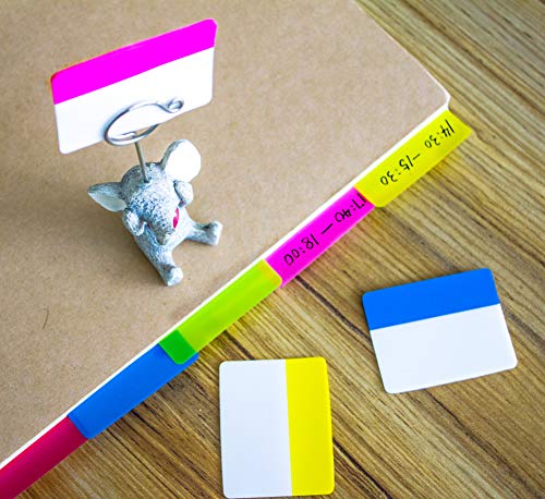 Modern 500 Pieces Tabs 2 Inch Sticky Index Tabs, Essentials