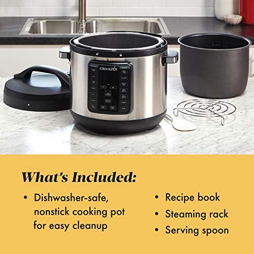 Multi-Functional Electric Crock-Pot 8 Quart Express Crock Multi-Use Pressure Cooker S05K - Smart Multi-Functional Electric Pressure Cooker Detail