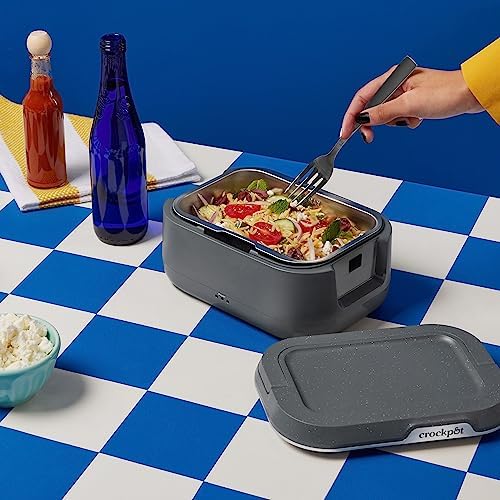 Self-Heating Crock-Pot Portable Electric Lunch Box Food Warmer 28oz S14W - Portable Electric Lunch Box Food Warmer Detail