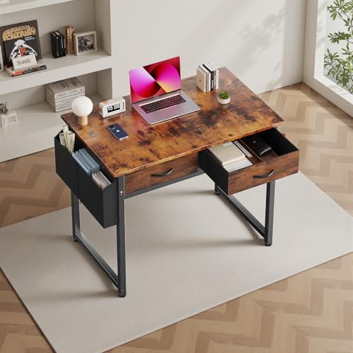 DUMOS 32" Home Office Computer Desk with Essentials