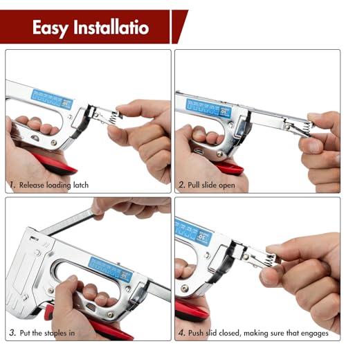 Modern Arrow T55BL Staple Gun Kit, Heavy Duty