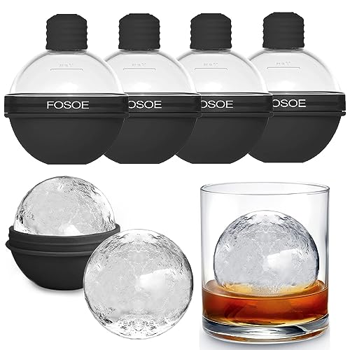 upgraded Silicone Ice Ball Molds for Whiskey - Essentials