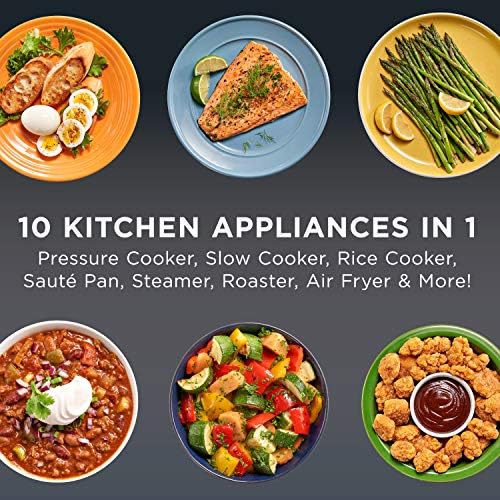 Multi-Functional Electric Crock-Pot Express Crisp 8 Quart 10-in-1 Pressure Cooker S06F - Smart Multi-Functional Electric Pressure Cooker Detail