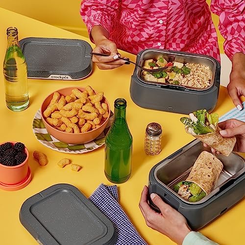 Self-Heating Crock-Pot Portable Electric Lunch Box Food Warmer 28oz S14W - Portable Electric Lunch Box Food Warmer Detail